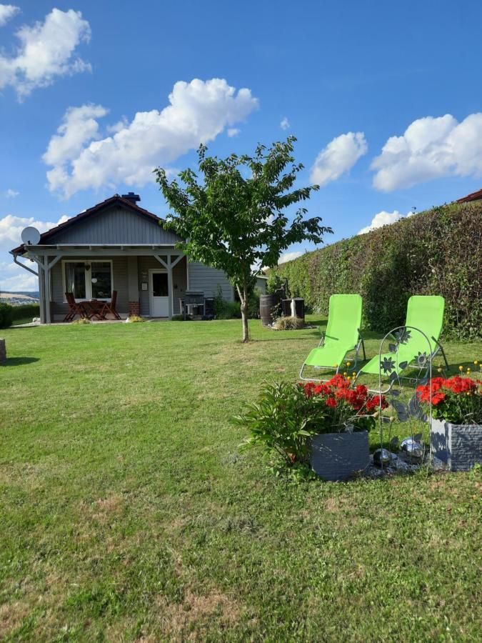 Ferienhaus am Weserberglandsee Lauenforde Exterior foto